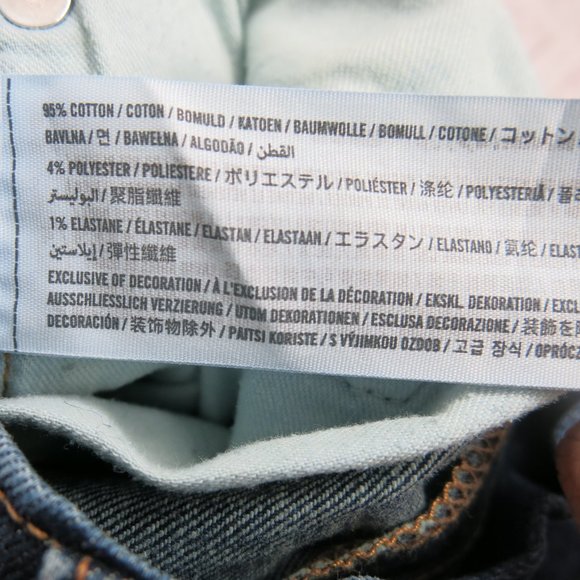 Abercrombie & Fitch Stretch Skinny Straight Leg Denim Jeans - Size 26 - Picture 6 of 6